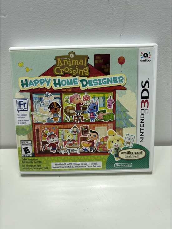 Other - [CIB W/Sealed amiibo Card] Animal Crossing: Happy Home Designer